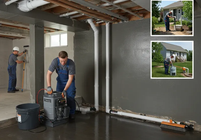 Basement Waterproofing and Flood Prevention process in Lake Norman of Catawba, NC